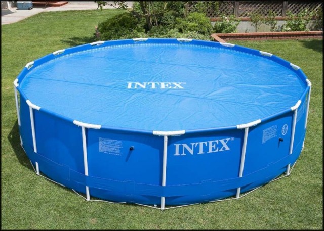 Тент-покрывало солнечный Intex 29022 (59953) для круглых  бассейнов 366 см