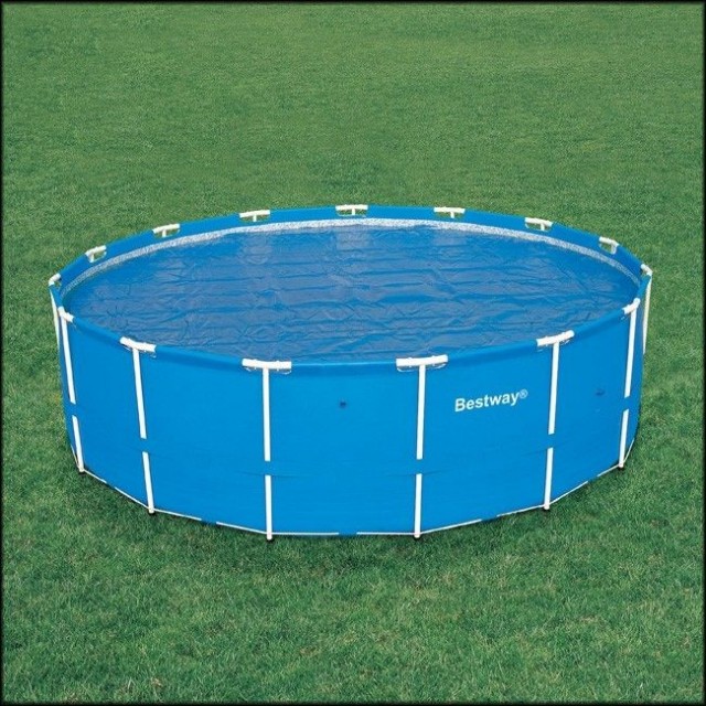 Тент-покрывало солнечный Bestway 58172 для круглых бассейнов, размер 457 см