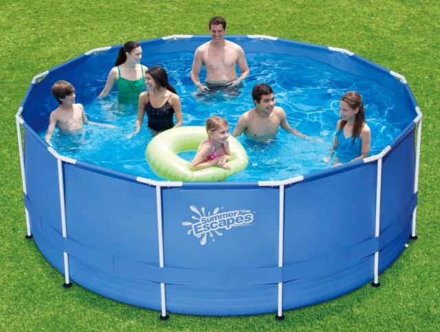 Сборный каркасный бассейн круглый Polygruop Summer Escapes Р20-1248, размер 366 х 122 см
