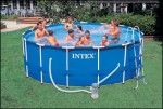     Intex () 28236 (54946) Metal Frame Pool,  457 x 122  (-, , , )