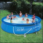   Intex () 56409 Easy Set Pool,  457  107  (-, , , ,   , )