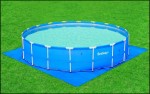 Подложка-подстилка Bestway 58031 для надувных и каркасных бассейнов, размер 579х579 см