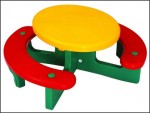 Детский пластиковый столик со скамейками Lerado L-503